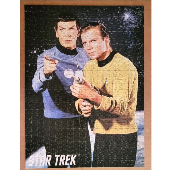 Aquarius STAR TREK Kirk Spock Jigsaw Puzzle 500 pieces - Picture 2 of 8